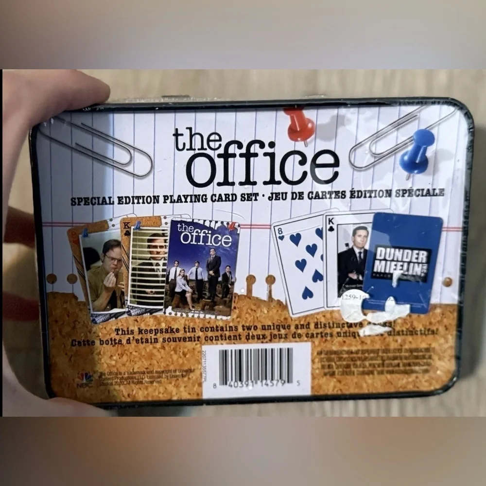 THE OFFICE Variety Deck Playing Card Set in Collectable Tin Special Edition